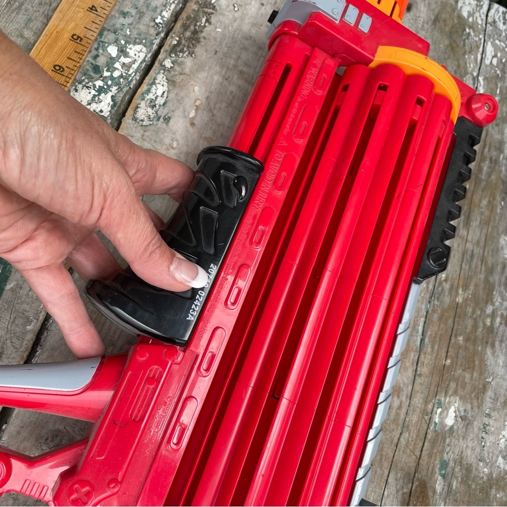 Air Zone Powerstrike 48 Toys R Us Dart Gun Flywheel High Capacity - Picture 7 of 10